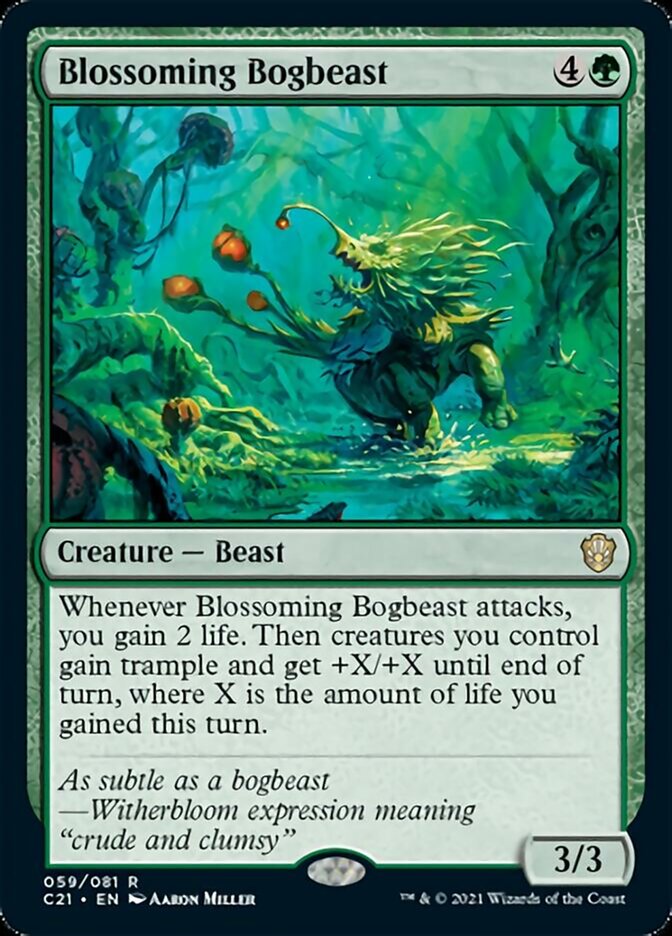 Blossoming Bogbeast [Commander 2021] | North Game Den