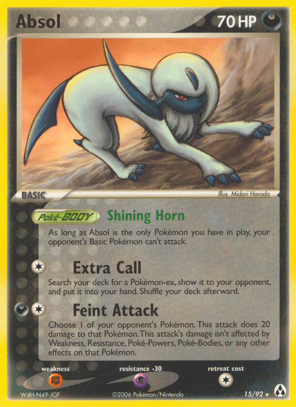 Absol (15/92) [EX: Legend Maker] | North Game Den