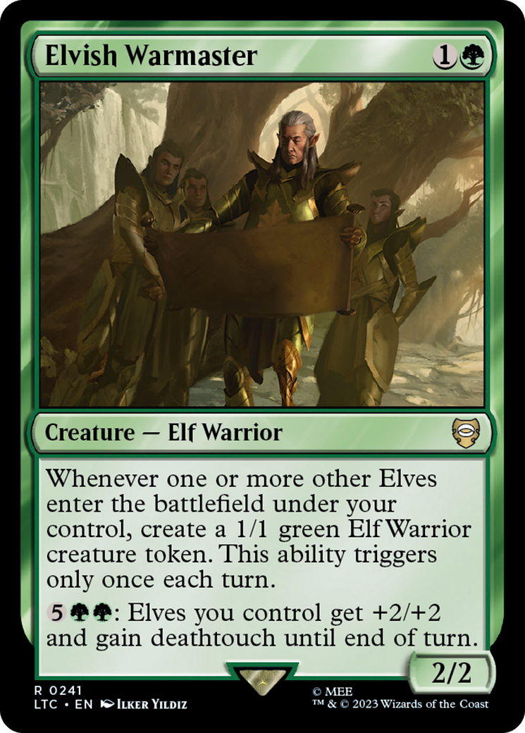 Elvish Warmaster [The Lord of the Rings: Tales of Middle-Earth Commander] | North Game Den