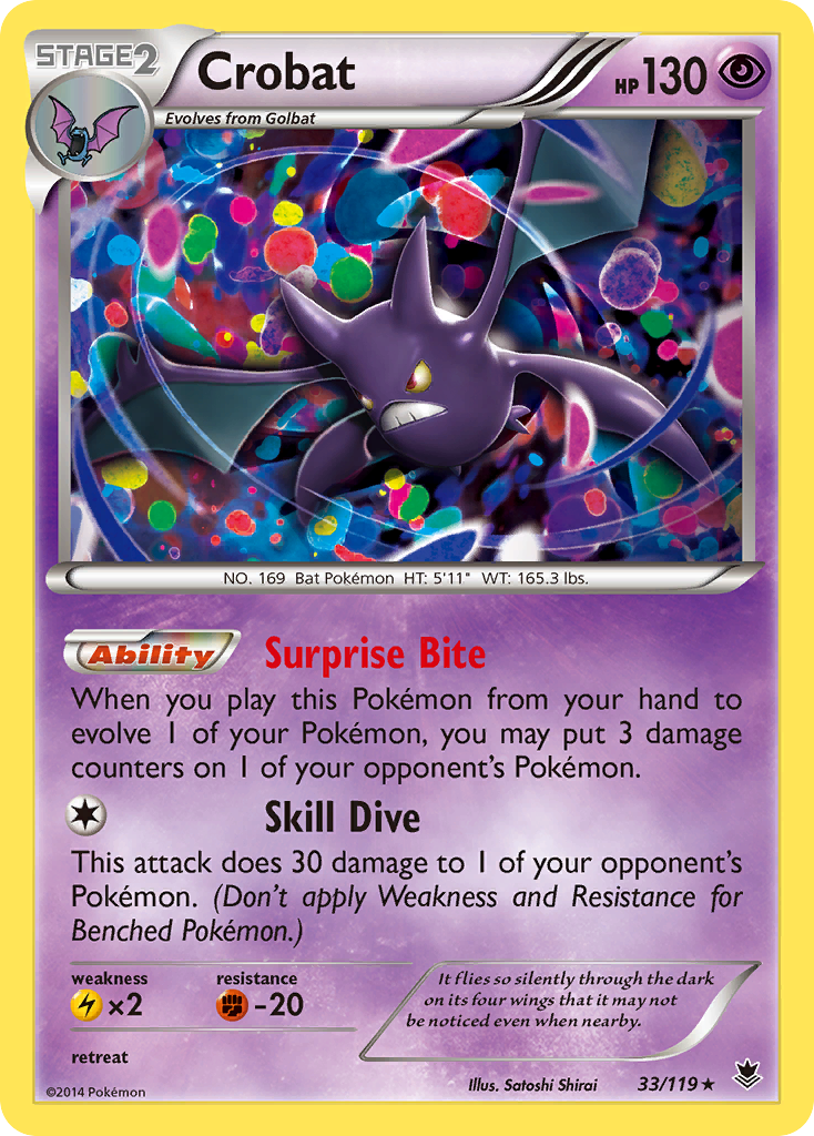 Crobat (33/119) [XY: Phantom Forces] | North Game Den