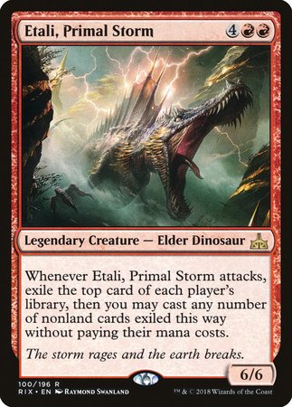 Etali, Primal Storm [Rivals of Ixalan] | North Game Den