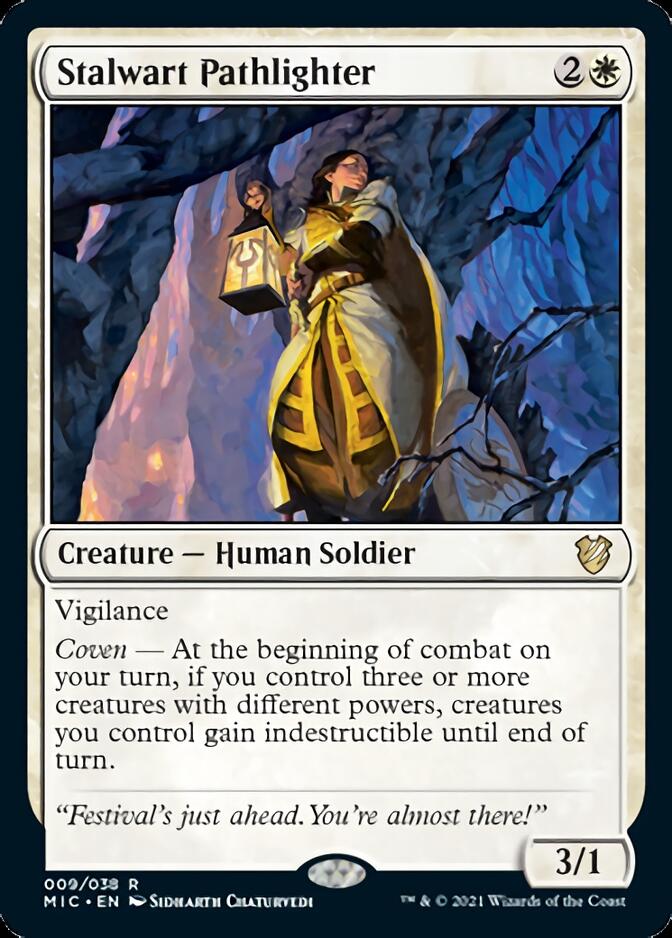 Stalwart Pathlighter [Innistrad: Midnight Hunt Commander] | North Game Den