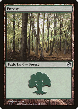 Forest (111) [Duels of the Planeswalkers] | North Game Den