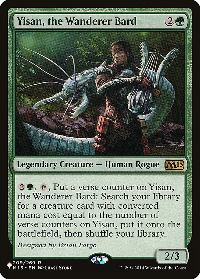 Yisan, the Wanderer Bard [The List] | North Game Den