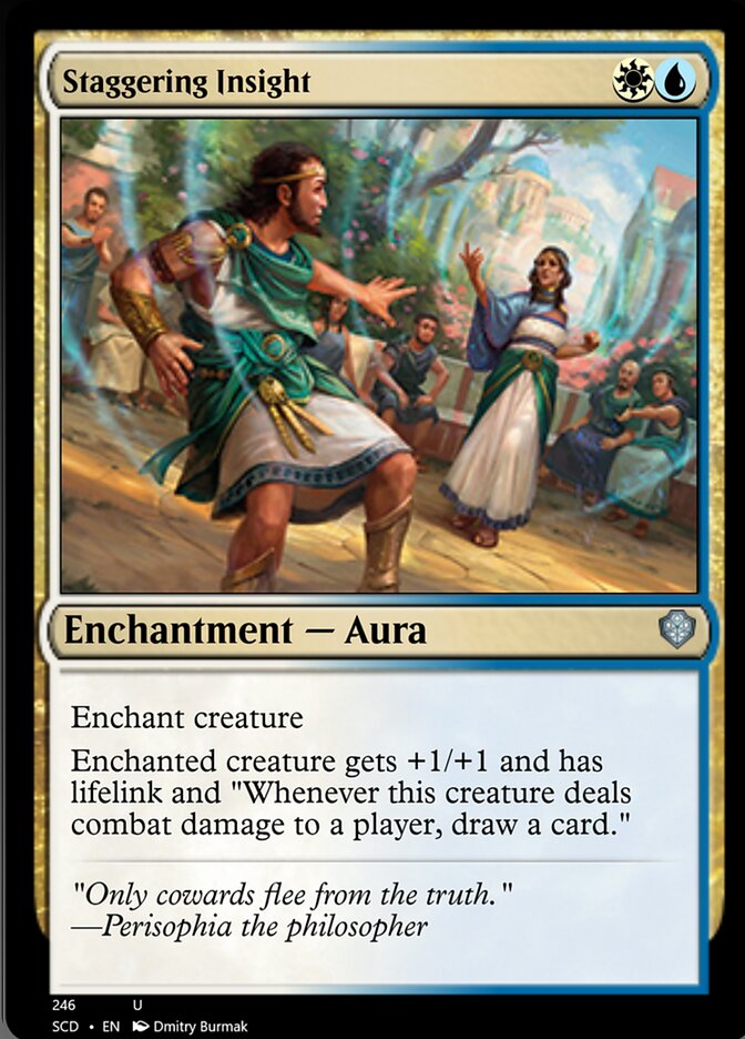 Staggering Insight [Starter Commander Decks] | North Game Den