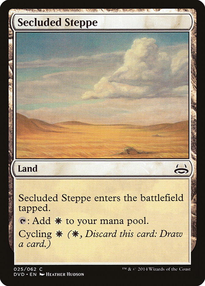 Secluded Steppe (Divine vs. Demonic) [Duel Decks Anthology] | North Game Den