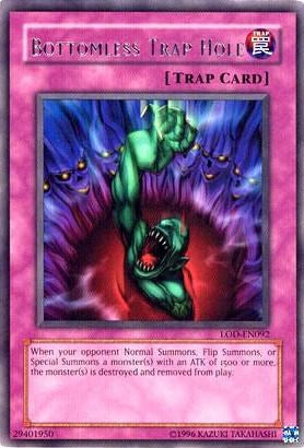 Bottomless Trap Hole [LOD-EN092] Rare | North Game Den