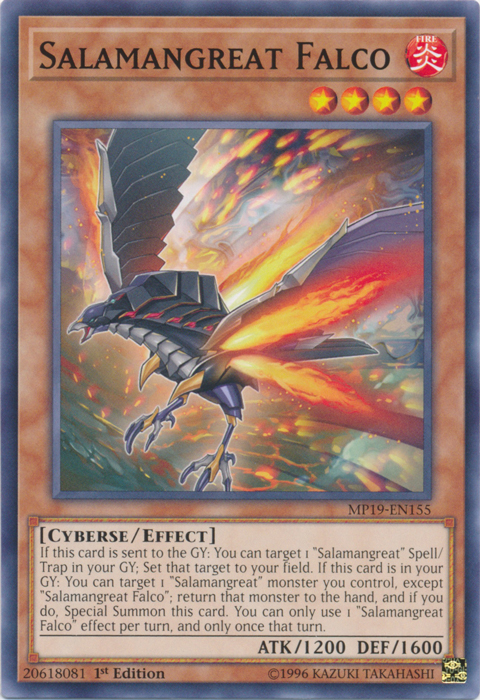 Salamangreat Falco [MP19-EN155] Common | North Game Den