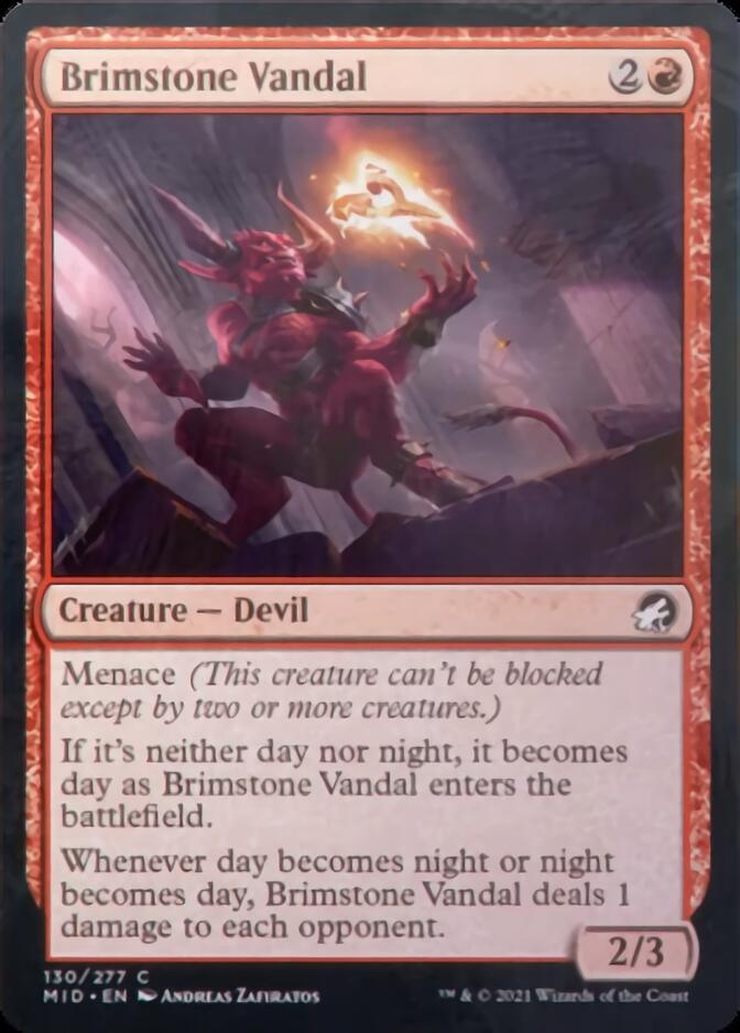 Brimstone Vandal [Innistrad: Midnight Hunt] | North Game Den