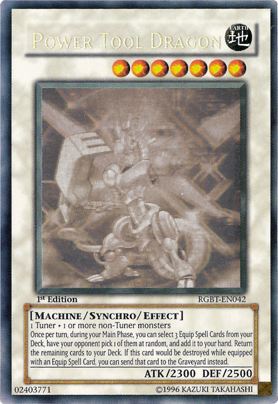 Power Tool Dragon [RGBT-EN042] Ultimate Rare | North Game Den