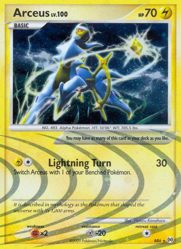 Arceus (AR6) [Platinum: Arceus] | North Game Den