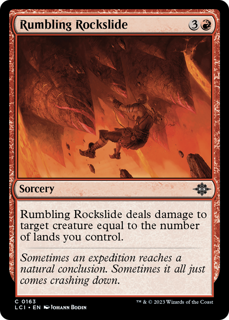 Rumbling Rockslide [The Lost Caverns of Ixalan] | North Game Den