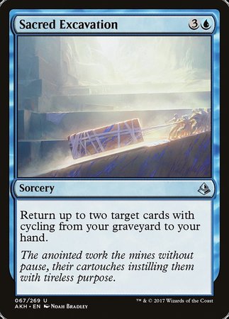 Sacred Excavation [Amonkhet] | North Game Den