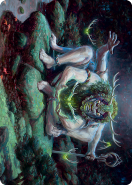 Myojin of Towering Might Art Card [Kamigawa: Neon Dynasty Art Series] | North Game Den