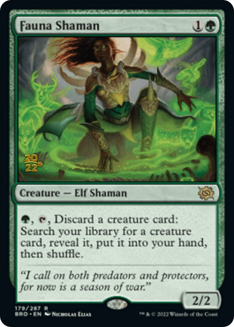 Fauna Shaman [The Brothers' War: Prerelease Promos] | North Game Den