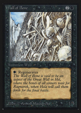 Wall of Bone (IE) [Intl. Collectors’ Edition] | North Game Den
