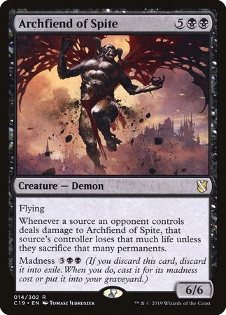 Archfiend of Spite [Commander 2019] | North Game Den