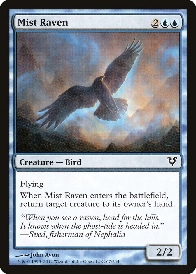 Mist Raven [Avacyn Restored] | North Game Den
