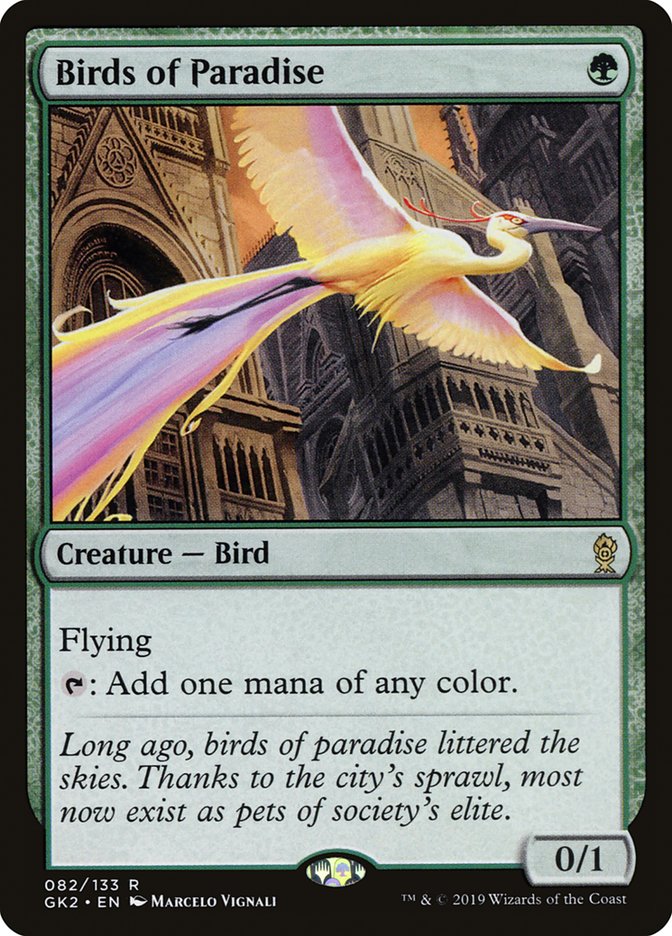 Birds of Paradise [Ravnica Allegiance Guild Kit] | North Game Den