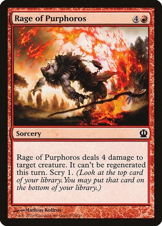 Rage of Purphoros [Theros] | North Game Den