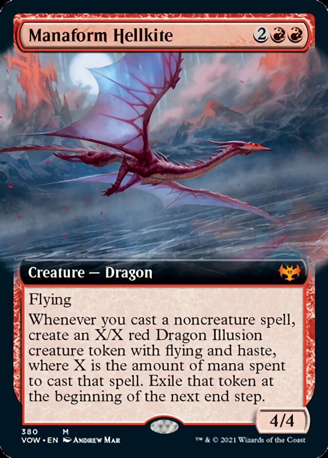 Manaform Hellkite (Extended) [Innistrad: Crimson Vow] | North Game Den