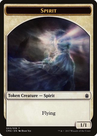 Spirit Token (003) [Commander Anthology Tokens] | North Game Den