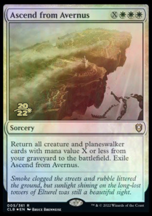 Ascend from Avernus [Commander Legends: Battle for Baldur's Gate Prerelease Promos] | North Game Den