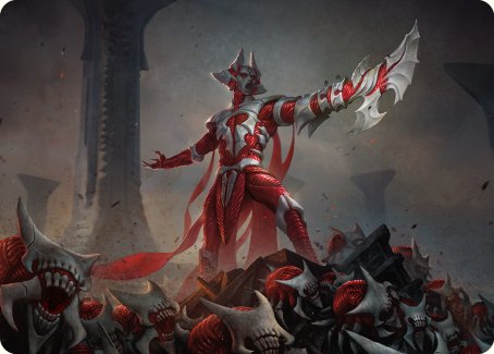 Mite Overseer Art Card [Phyrexia: All Will Be One Art Series] | North Game Den