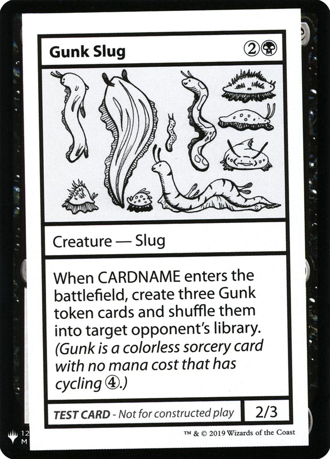 Gunk Slug [Mystery Booster Playtest Cards] | North Game Den