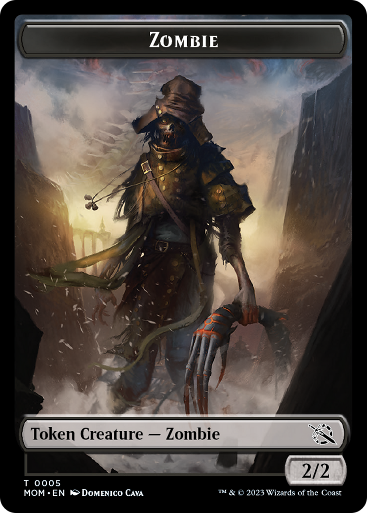 Zombie Token [March of the Machine Tokens] | North Game Den