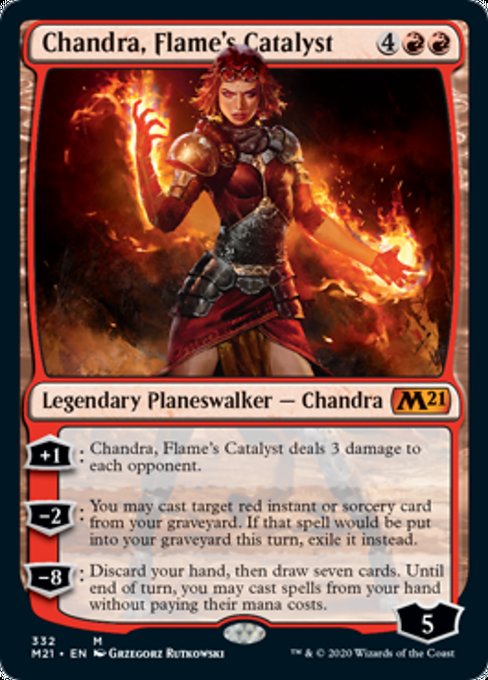 Chandra, Flame's Catalyst [Core Set 2021] | North Game Den