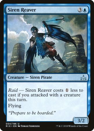 Siren Reaver [Rivals of Ixalan] | North Game Den