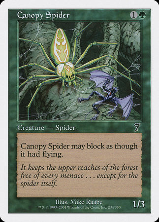 Canopy Spider [Seventh Edition] | North Game Den