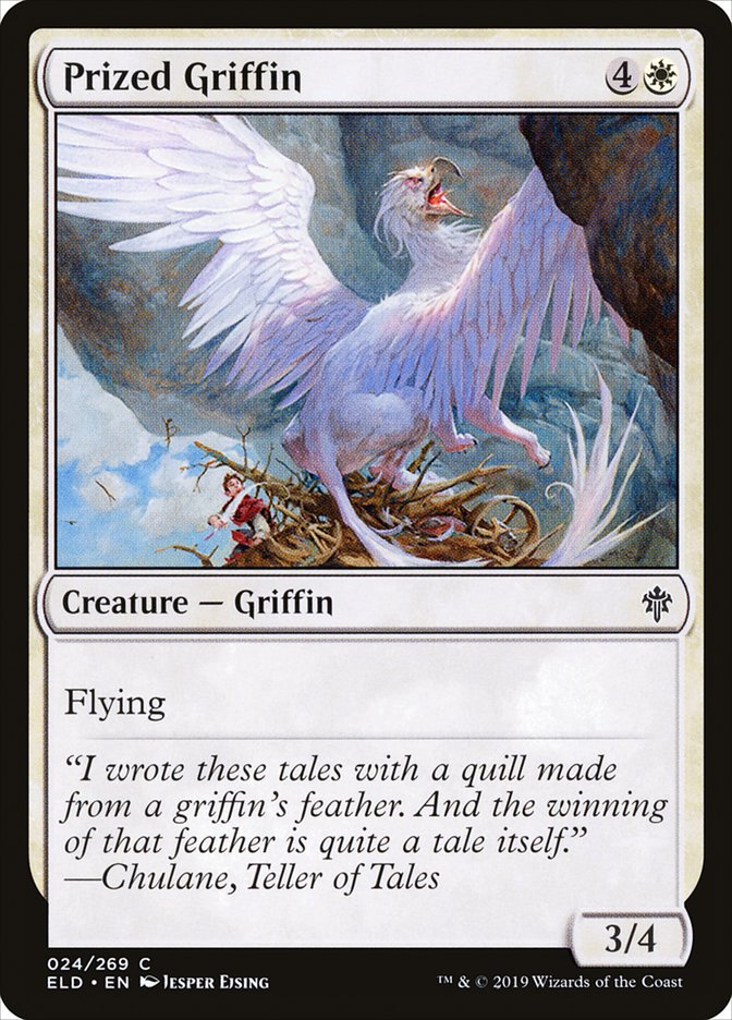 Prized Griffin [Throne of Eldraine] | North Game Den