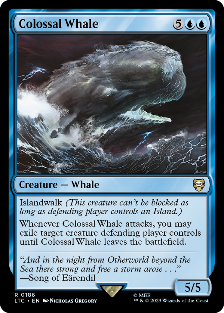 Colossal Whale [The Lord of the Rings: Tales of Middle-Earth Commander] | North Game Den