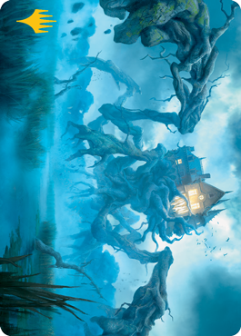 Creeping Inn Art Card (Gold-Stamped Signature) [Innistrad: Midnight Hunt Art Series] | North Game Den
