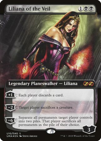 Liliana of the Veil [Ultimate Box Topper] | North Game Den