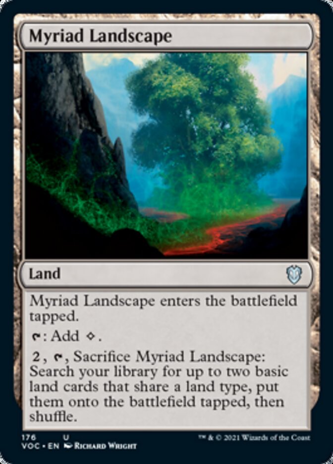 Myriad Landscape [Innistrad: Crimson Vow Commander] | North Game Den
