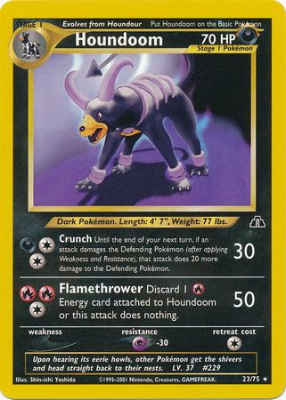 Houndoom (23/75) [Neo Discovery Unlimited] | North Game Den