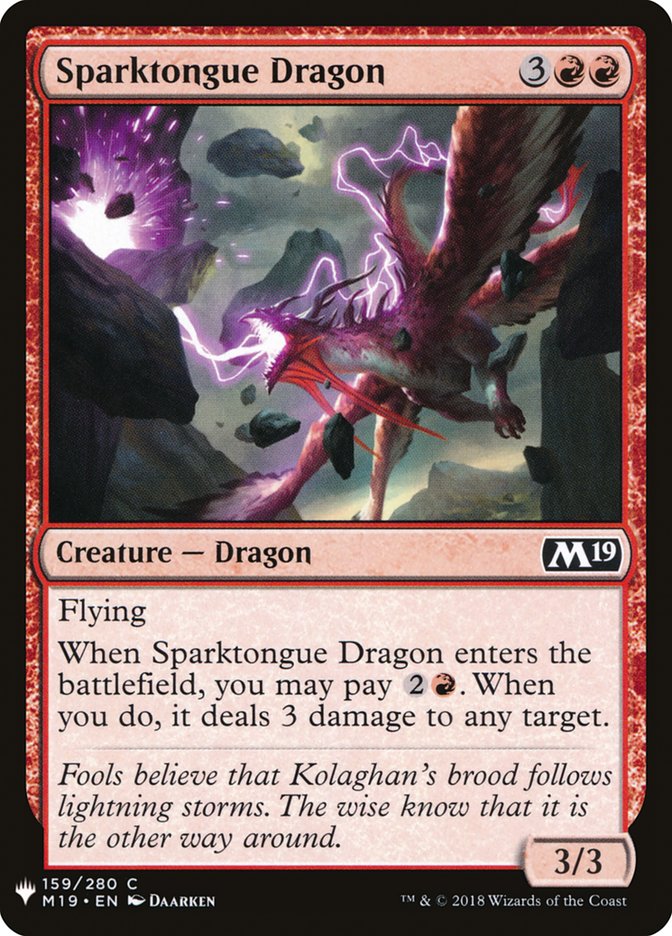 Sparktongue Dragon [Mystery Booster] | North Game Den