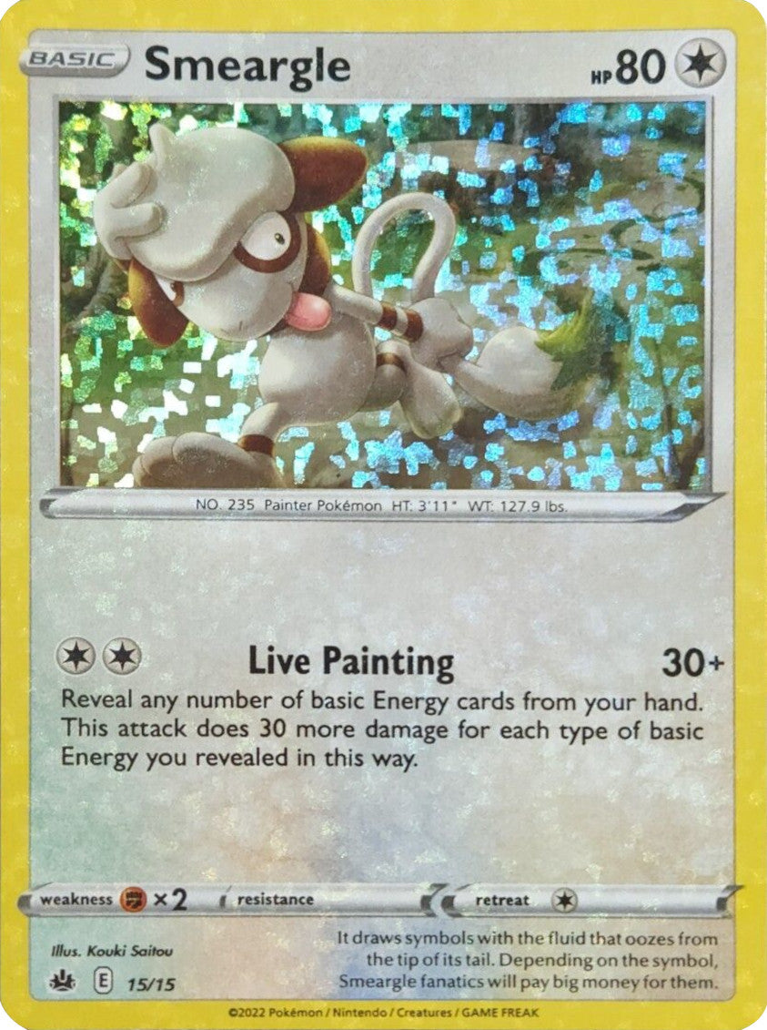 Smeargle (15/15) [McDonald's Promos: Match Battle] | North Game Den