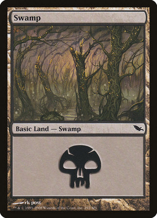 Swamp (292) [Shadowmoor] | North Game Den