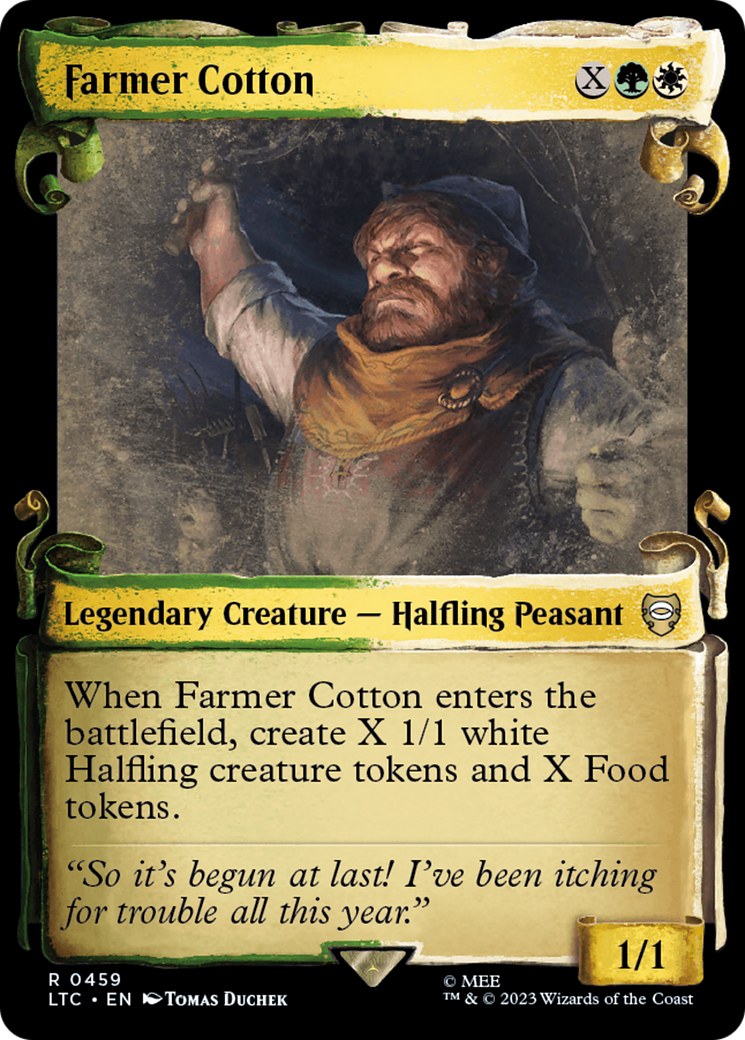 Farmer Cotton [The Lord of the Rings: Tales of Middle-Earth Commander Showcase Scrolls] | North Game Den