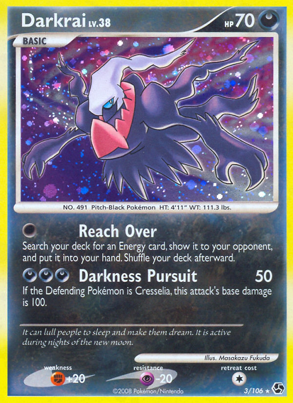 Darkrai (3/106) [Diamond & Pearl: Great Encounters] | North Game Den