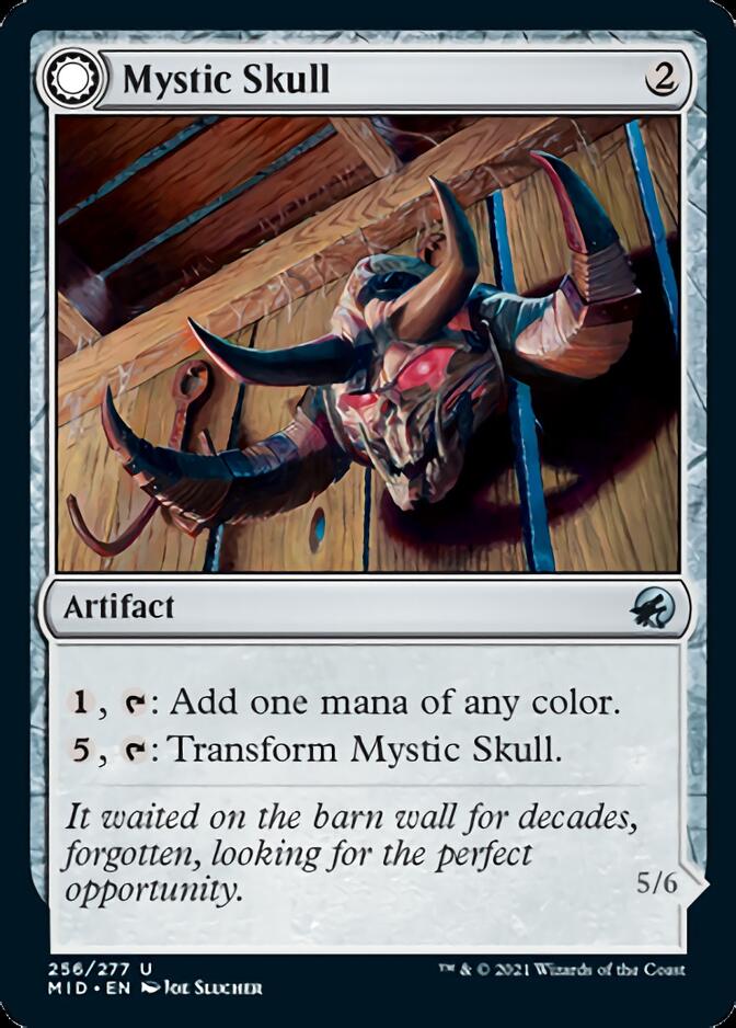 Mystic Skull // Mystic Monstrosity [Innistrad: Midnight Hunt] | North Game Den