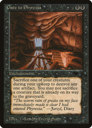 Gate to Phyrexia [Antiquities] | North Game Den