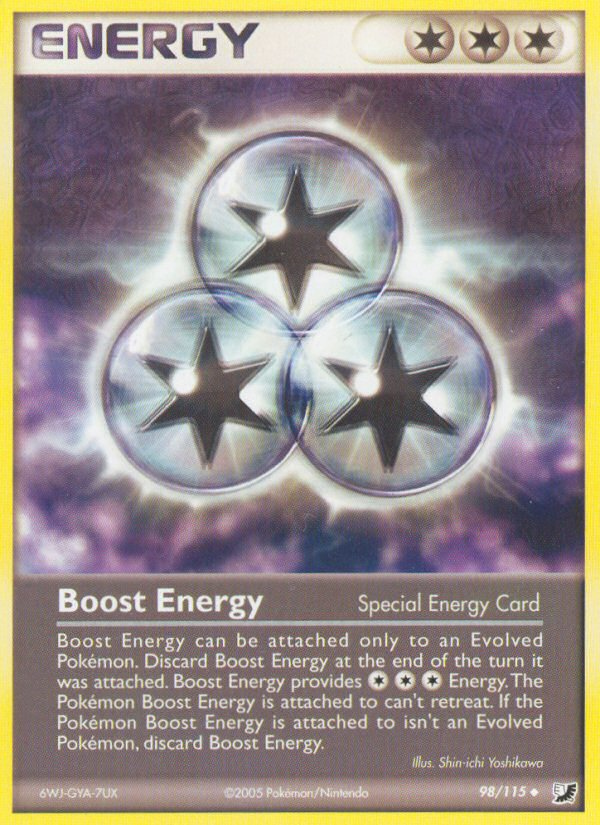 Boost Energy (98/115) [EX: Unseen Forces] | North Game Den
