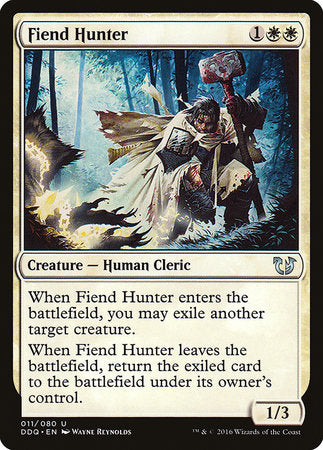 Fiend Hunter [Duel Decks: Blessed vs. Cursed] | North Game Den