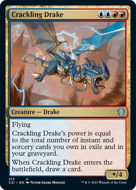 Crackling Drake [Commander 2021] | North Game Den