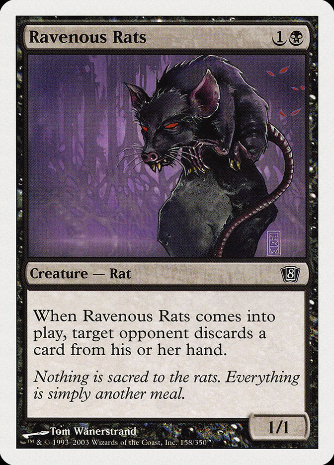 Ravenous Rats [Eighth Edition] | North Game Den